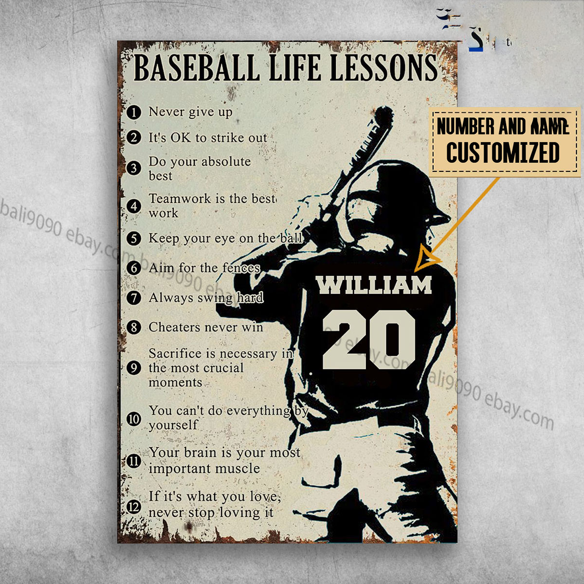 Baseball Life Lessons, Never Give Up, It’s Ok To Strike Out, Do Your Absolute…