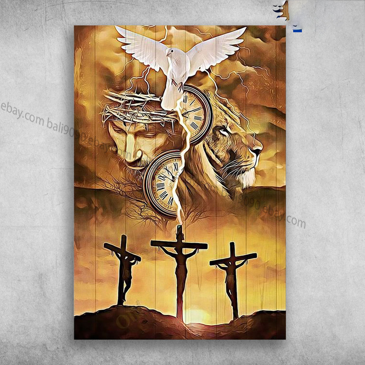 Jesus – God, lion and dove