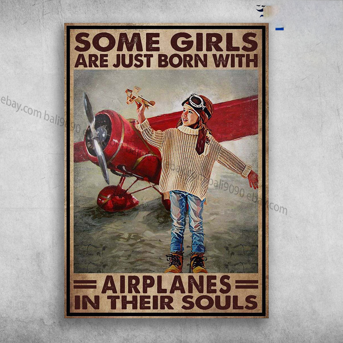Little Pilot, Pilot Girl – Some Girls Are Just Born With, Airplanes In Their …