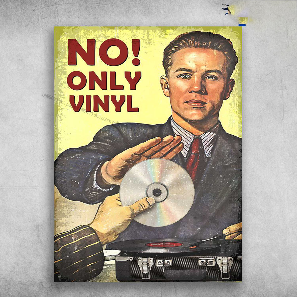 No CD, Only Vinyl, Vinyl Record Lover