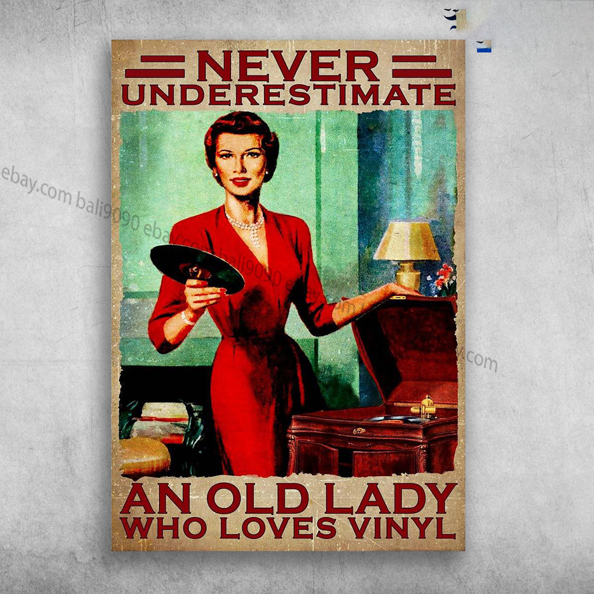 Lady Vinyl – Never Underestimate An Lady, Who Loves Vinyl