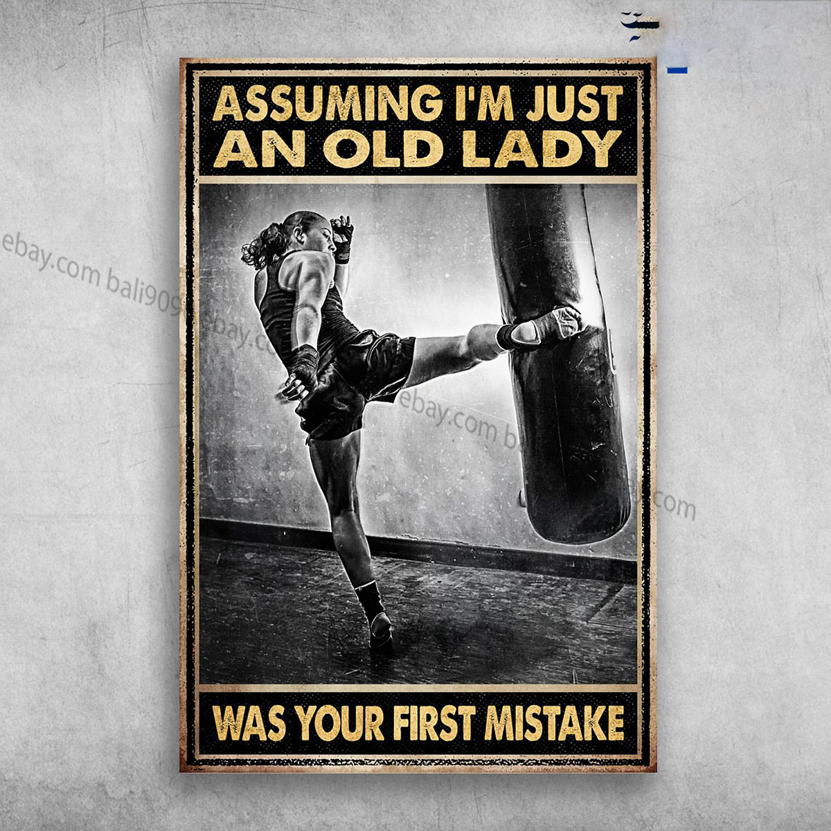 Old Lady Boxing – Assuming I’m Just An Old Lady Was Your First Mistake