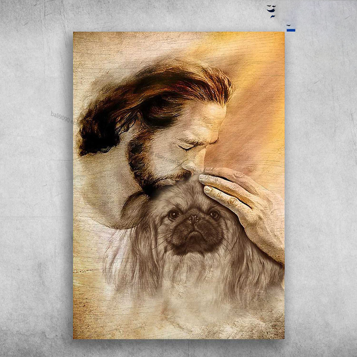 Pekingese God, Pekingese Dog, Jesus Dog Lover