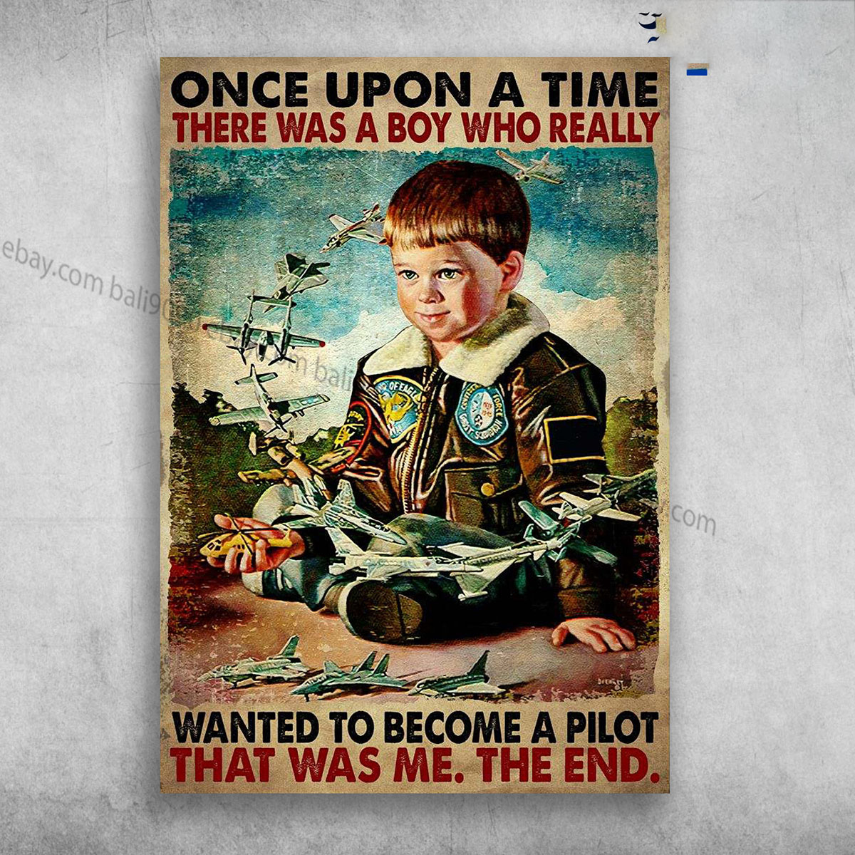 Pilot Boy, Aircraft Lover – Once Upon A Time, There Was A Boy Who Really Wanted