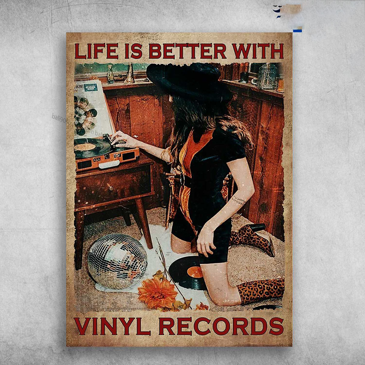 Witch Vinyl Records – Life Is Better With Vinyl Records, Halloween Day